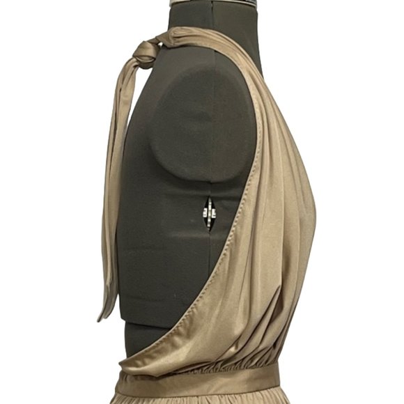 1980's HALSTON IV Vintage Halter Dress NWOT - Picture 12 of 16